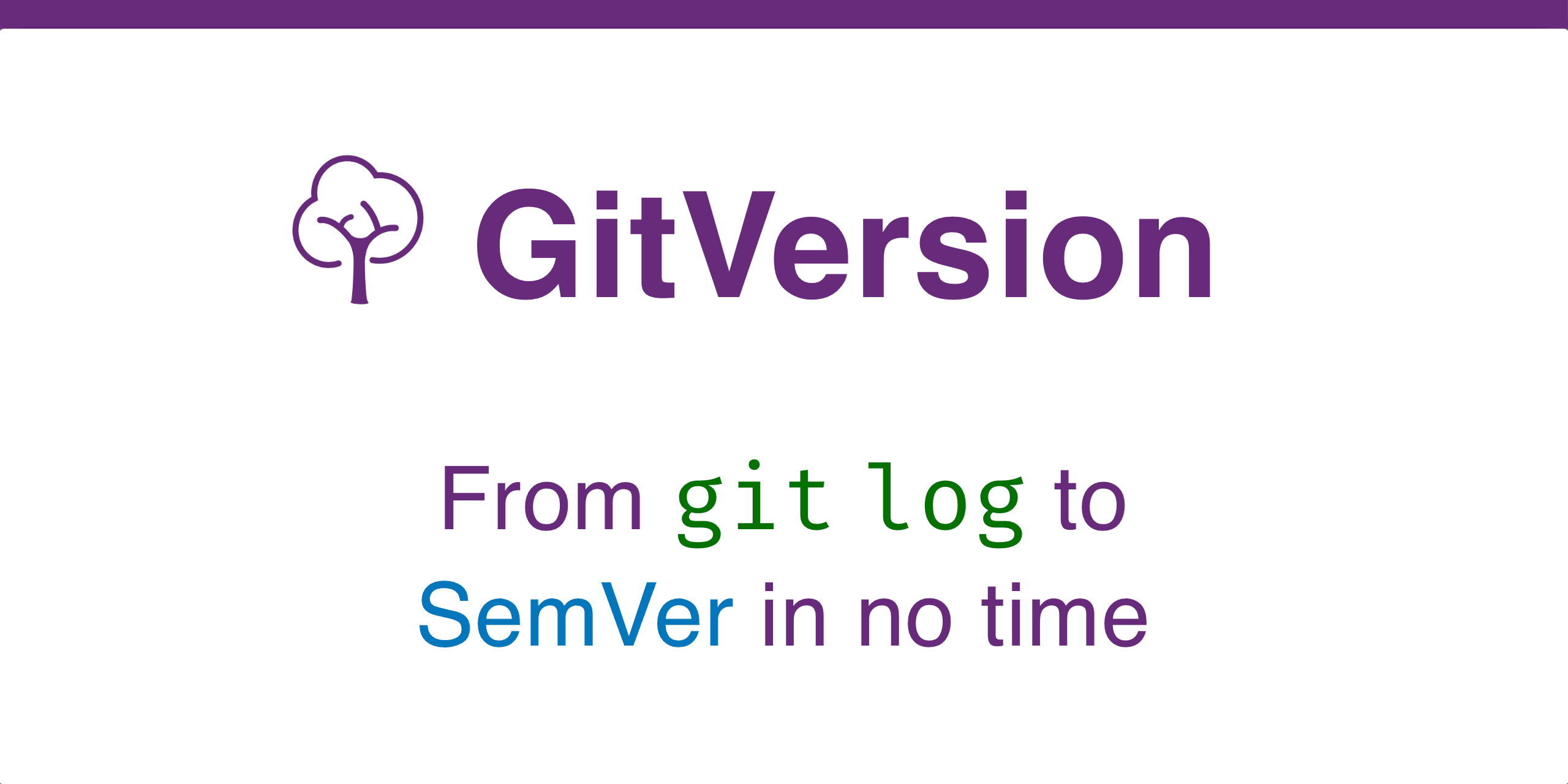 Semantic Versioning with GitVersion (GitFlow)